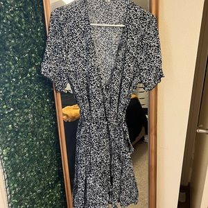 Floral Wrap Dress